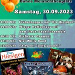 Zwiebelmarkt Programm Bühne Melanchthonplatz am Samstag, 30.09.2023